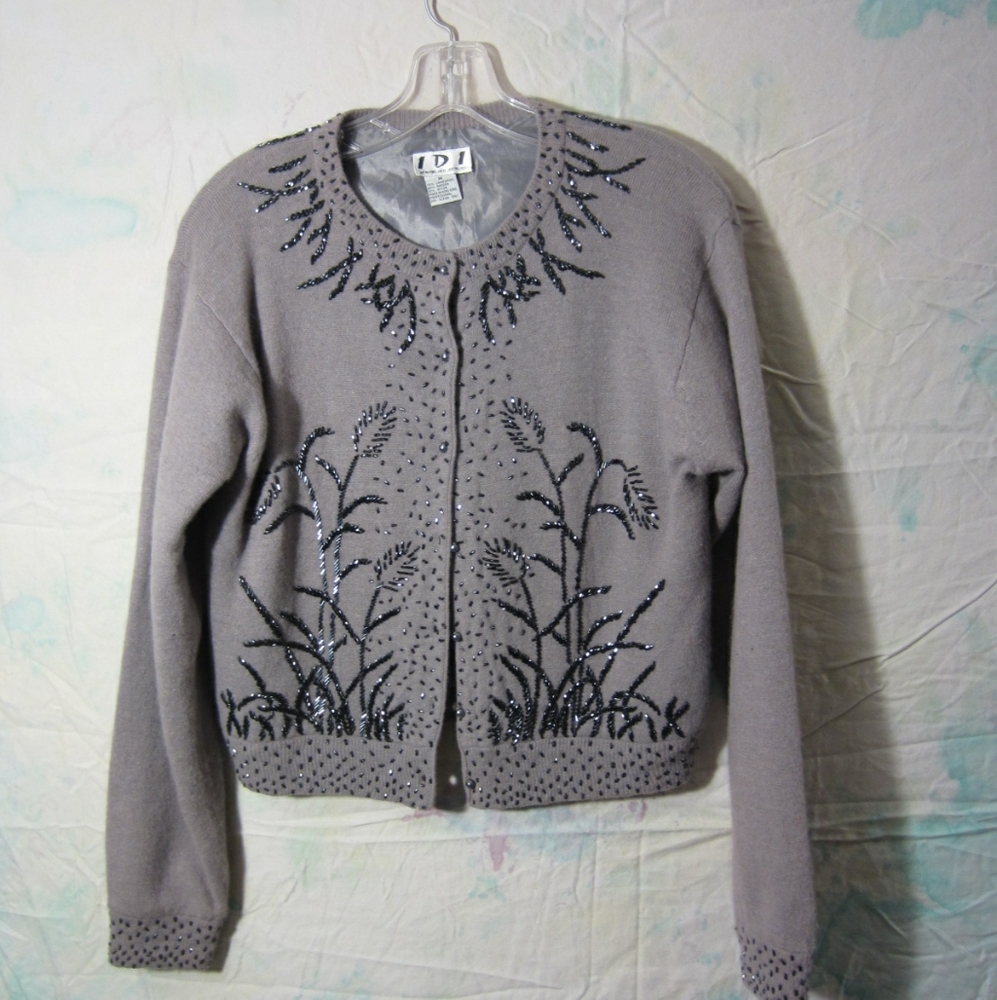 Vintage Beaded Cardigan